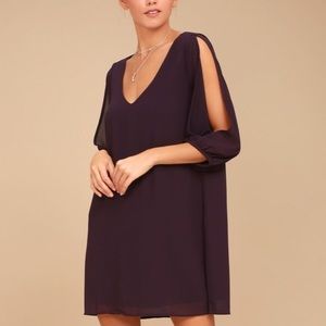 NWOT Lulus Maroon Party Dress